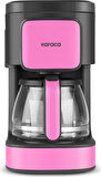 Karaca Just Coffee Aroma 2 in1 Filtre Kahve ve Çay Demleme Makinesi Raspberry Pink