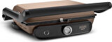 Karaca Gastro Grill Glass 2400W Tost ve Izgara Makinesi Walnut Brown 6 Dilim Kapasiteli