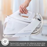 Karaca Vantuz Steammaster Buhar Kazanlı Ütü White Rose