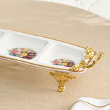 Karaca Home Karaca Crown Dekoratif 3'lü Çerezlik 37,5X14,6X8 cm