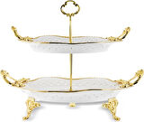 Karaca Home Karaca Crown Dekoratif Katlı Servislik 30 cm