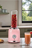 Karaca Retro Personal Kişisel Smoothie Blender Pink
