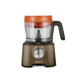 Karaca Mastermaid Power Max 11 in 1 Mutfak Robotu Walnut Brown 2500W