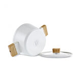 Karaca x Refika Swiss Crystal Creamy Wood Tencere 14 cm