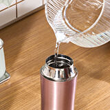 Karaca Pluton Çelik Sızdırmaz Termos Rose Gold 450 ml