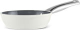 Karaca x Refika Birgül Swiss Crystal Metal Kulplu Tava 14 Cm Creamy
