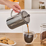 Karaca Alina French Press Gri 800 ml