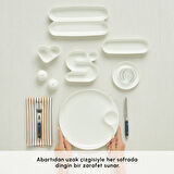 Karaca Stream Bone Salsa 34 Parça 6 Kişilik Kahvaltı Takımı