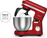 Karaca Mastermaid Chef Pro Çift Kollu Mutfak Şefi 1500W Rudolph Red