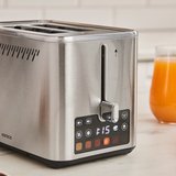 Karaca Color Touch 950W Renkli Dijital Ekranlı Inox Ekmek Kızartma Makinesi