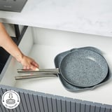 Karaca Biogranit Power-Inox Monet 2 Parça Tava Grill Set Siyah