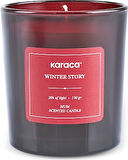 Karaca Winter Story Çubuklu Ortam Kokusu ve Mum Seti Kırmızı