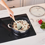 Karaca Plasma Steel 316+ 3Ply Karnıyarık Tencere 28 cm