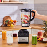 Karaca Color Touch Screen Smoothie Blender Inox 1200W
