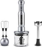 Karaca Mastermaid Prosteel 1000W Blender Set Cam Hazneli Galaxy Grey