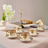 Karaca Tuğra 6 Kişilik Kahve Fincan Takımı 100 Ml 