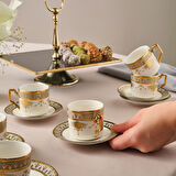 Karaca Tuğra 6 Kişilik Kahve Fincan Takımı 100 Ml 