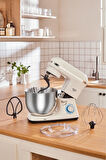 Karaca Chefcrafter Stand Mikser Mutfak Şefi 1900 W Porcelain White