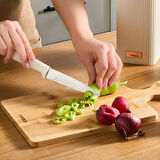 Karaca Massimo Line 6 Parça Bıçak Seti Krem