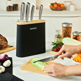 Karaca Samuray Solid Standlı Japon Çeliği 6 Parça Bıçak Seti