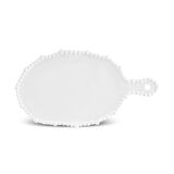 Karaca Perla Melamin Peynir Tabağı 28 cm Beyaz