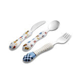 Karaca Galaksi 3 Parça Çocuk Çatal Kaşık Bıçak Seti