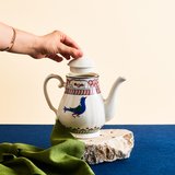 Karaca x Ömür Akkor İznik Kuş Demlik 965 ml