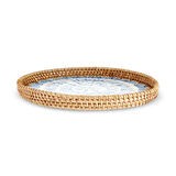 Karaca Erica Rattan Yuvarlak Tepsi 30x3 cm