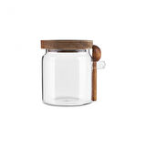 Karaca Mova Akasya 3'lü Cam Kaşıklı Baharat Takımı