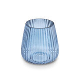 Karaca Boris Cam Vazo Mavi 17x17x18,5 cm