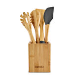 Karaca Massimo 5 Parça Standlı Servis Seti