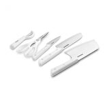 Karaca Markus Satırlı, Makaslı 5 Parça Bıçak Seti Beyaz