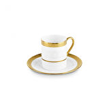 Karaca Royal Bone Victoria 6 Kişilik Kahve Fincanı 90 Ml