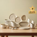 Karaca Red Carpet Earth Collection Rise 55 Parça 12 Kişilik Yemek Takımı
