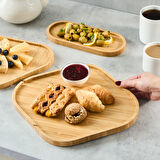 Karaca Bambu Intra 3'lü Sunumluk