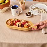 Karaca Bambu Lora Saplı Sunumluk