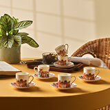 Karaca Latli 6 Kişilik Kahve Fincan Takımı 80 ml