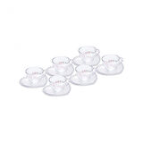 Karaca Rory Cam 6 Kişilik Kahve Fincan Takımı 80 ml 