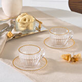 Karaca Duru 2 Kişilik Çay Fincan Takımı 220 ml