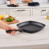 Karaca Biodiamond Prestige Grill Tava 28 Cm