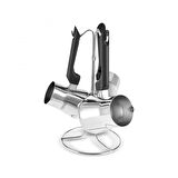 Karaca Nevra 3'lü Çelik Cezve Takımı