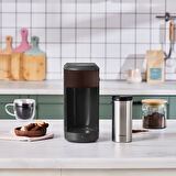 Karaca Mono Black Filtre Kahve Makinesi Walnut Brown