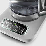 Karaca Çaysever Robotea Pro 4 in 1 Konuşan Cam Çay Makinesi Soft Green