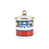 Karaca Amalfi Emaye 3'lü  Büyük Boy Kavanoz Seti