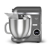 Karaca Mastermaid Chef Ultra D2000W Dijital Ekranlı Hamur Yoğurma Makinesi Galaxy Grey 7L 
