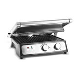 Karaca Inox Press Izgara ve Tost Makinesi 2000W 6 Dilim Kapasiteli 