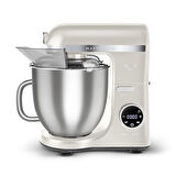 Karaca Mastermaid Chef Ultra D2000W Dijital Ekranlı Hamur Yoğurma Makinesi Starlight 7L