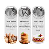 Karaca Mastermaid Chef Ultra D2000W Dijital Ekranlı Hamur Yoğurma Makinesi Matte White 7L