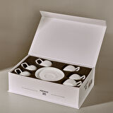 Karaca Streamline Saturn 6 Kişilik Kahve Fincan Takımı 100 ml 