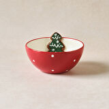 Karaca New Year Yılbaşı Jolly Tree Çerezlik 11 x 6 cm 